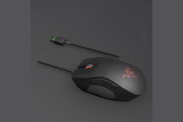 C4D模型-Razer鼠标模型雷蛇鼠标模型电子产品3D模型