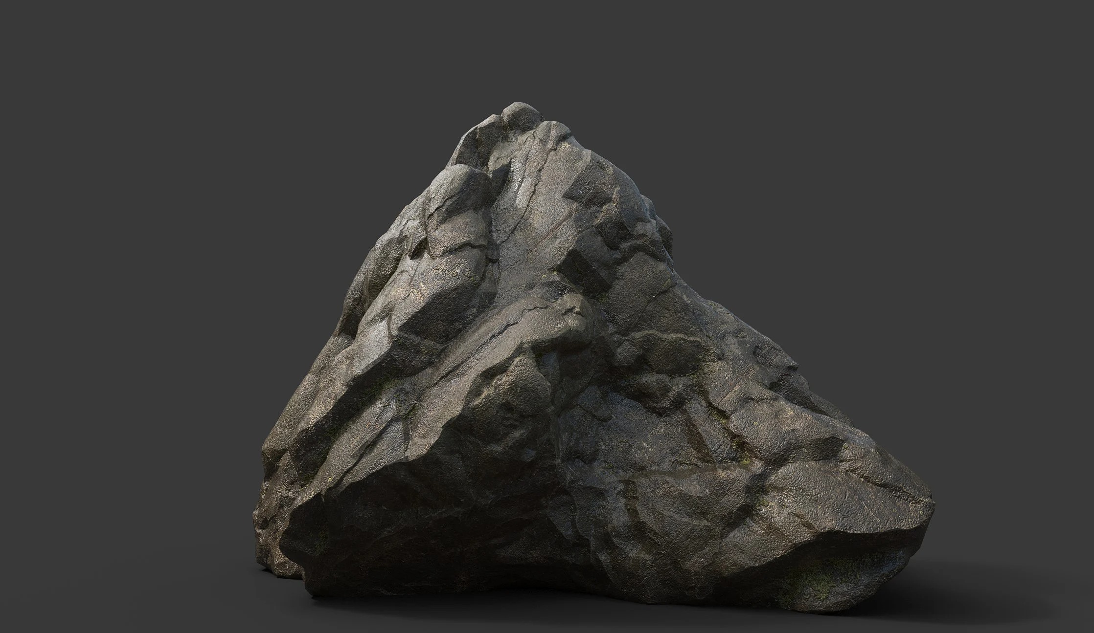 3套38个大岩石模型合集积雪岩石模型石头山模型 Rocks Bundle 1,2,3 and Cliffmaker