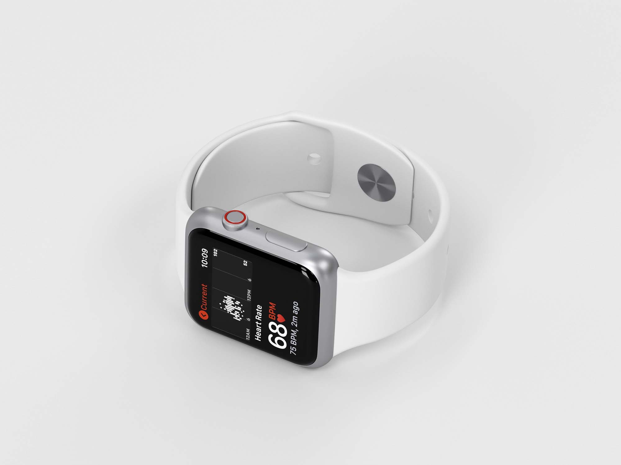 C4D模型-苹果手表模型苹果watch模型智能手表模型