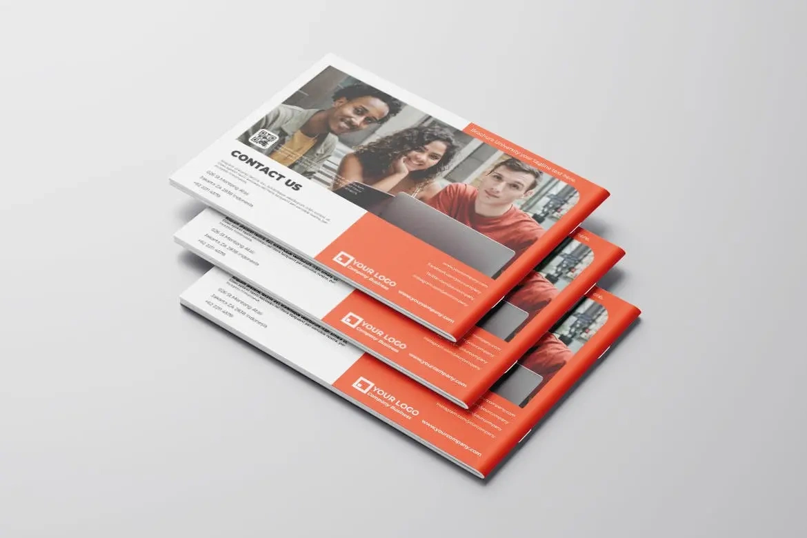 大学教育杂志宣传册设计模板v7 University Brochure Vol.7