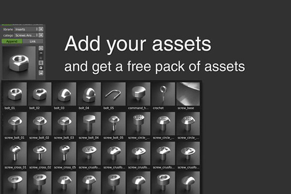 Blender插件-中文汉化版模型材质HDRI素材资产管理器插件Asset Management v2.7.0