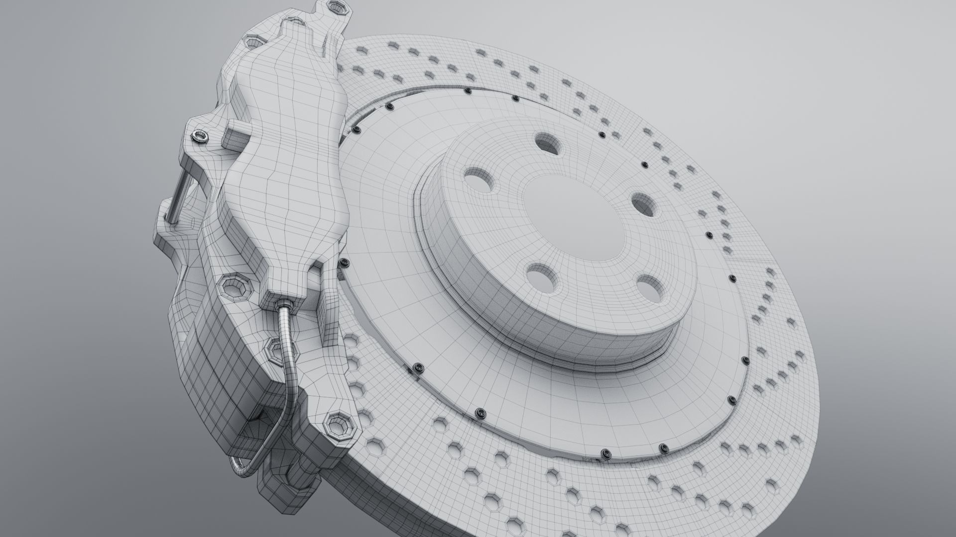 3D模型-20个运动汽车轮毂轮胎模型轮辋3D模型合集