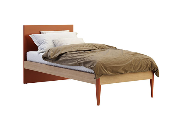 C4D模型-单人床模型被子模型枕头模型家居3D模型