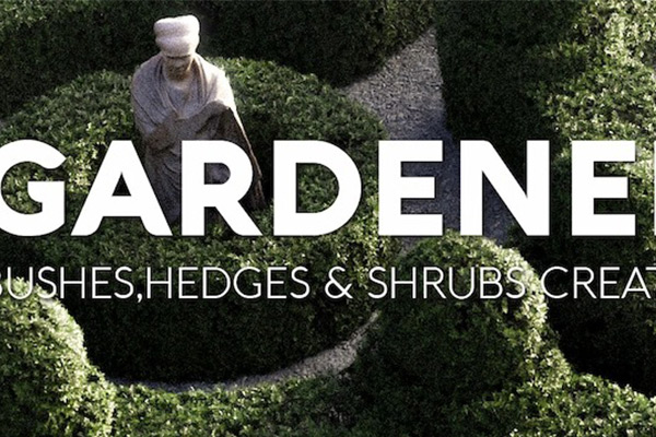 Blender插件-花园草垛灌木生成插件 Gardener Pro V1.2 – Bushes,Hedges & Shrubs Creator +预设