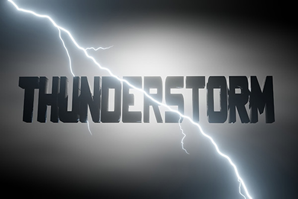 Blender插件-云雨雷暴闪电效果生成器 Thunderstorm Add-On v1.2