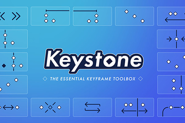 AE脚本-关键帧对齐拉伸调节复制控制工具 Keystone v1.1.1 + 使用教程