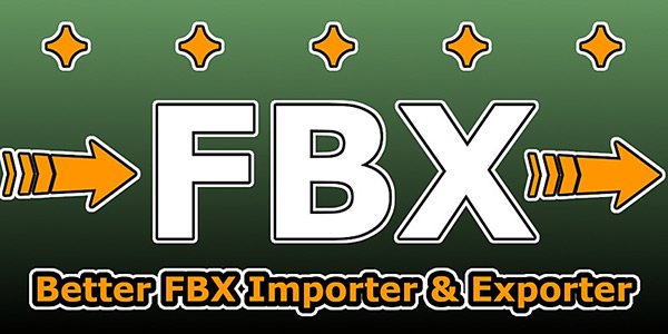 Blender插件-FBX模型导入导出工具 Better Fbx Importer & Exporter v5.1.2