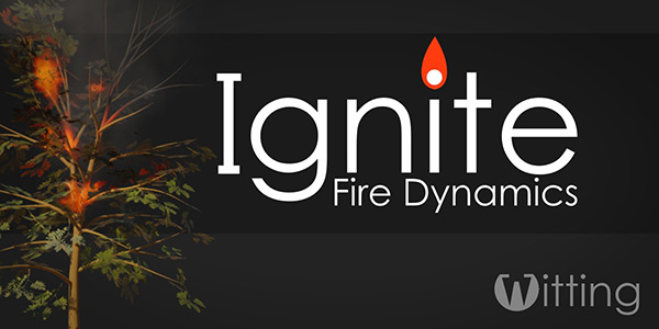 Blender插件-火焰燃烧扩散特效模拟插件 Ignite – Fire Dynamics V1.00 +使用教程