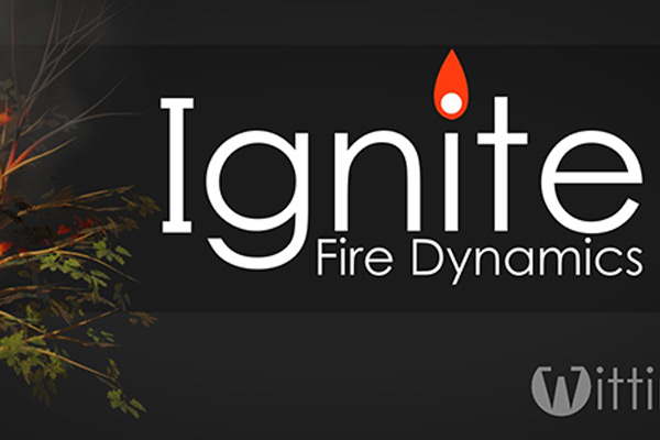 Blender插件-火焰燃烧扩散特效模拟插件 Ignite – Fire Dynamics V1.00 +使用教程
