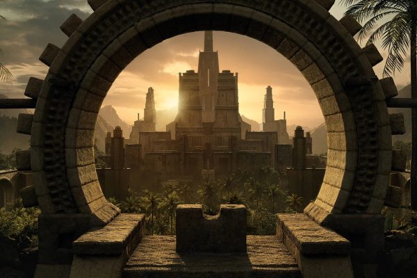 3D模型-古文明建筑模型南美洲神庙模型风化建筑模型Kitbash 3D Ancient-temples