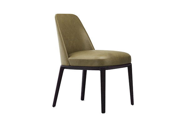 C4D模型-椅子模型靠背椅模型室内家具3D模型