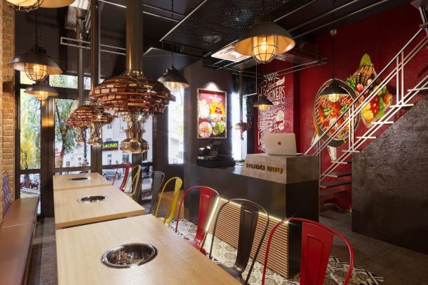 C4D模型-烧烤店模型烤肉店模型餐厅模型