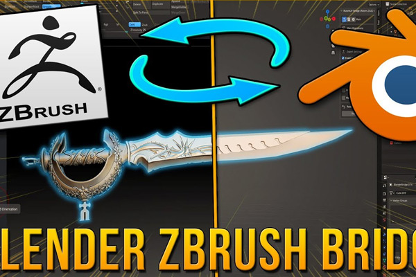 Blender与Zbrush桥接插件 Blender to Zbrush Bridge V1.1 +使用教程