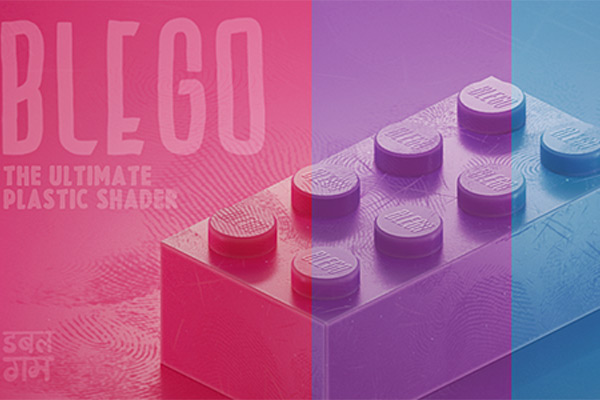 Blender插件-真实塑料材质着色器预设 Ultimate Plastic Shader