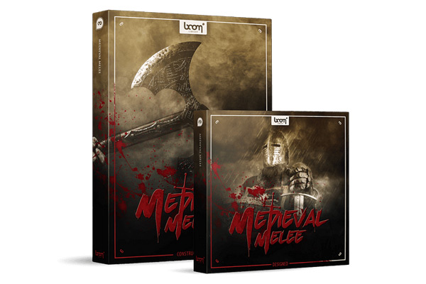 音效素材-10166种中世纪刀剑斧子锤子盾牌冷兵器武器打击碰撞打斗无损音效 BOOM Library-MEDIEVAL MELEE