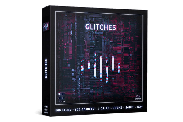 音效素材-科幻模拟毛刺噪音故障音效包 Just Sound Effects Glitches