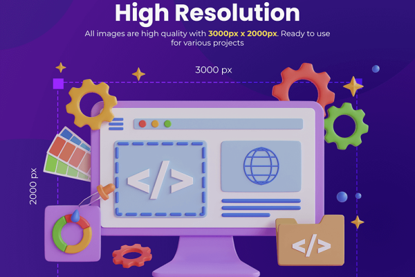 3D创意设计插画blender模型素材3D Creativity Illustration