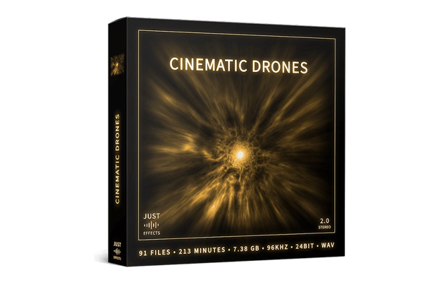 音效素材-91个高端大气电影预告片氛围音效 Cinematic Drones