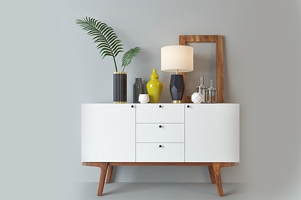 C4D模型-柜子模型花瓶模型摆件装饰3D模型