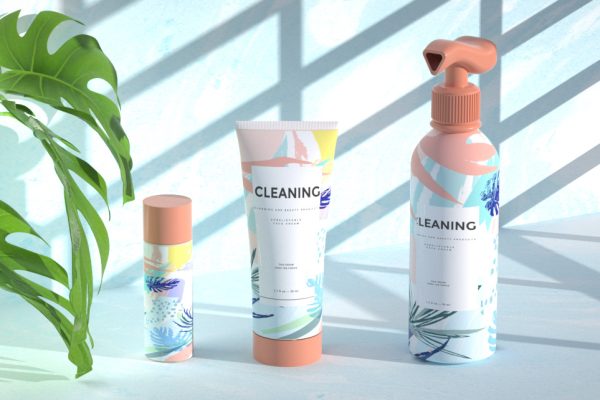 OC工程-护肤品产品渲染场景工程护肤品模型化妆品产品模型