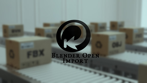 Blender插件-常用文件格式导入插件 Blender Open Import v1.1.0