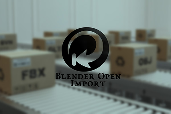 Blender插件-常用文件格式导入插件 Blender Open Import v1.1.0
