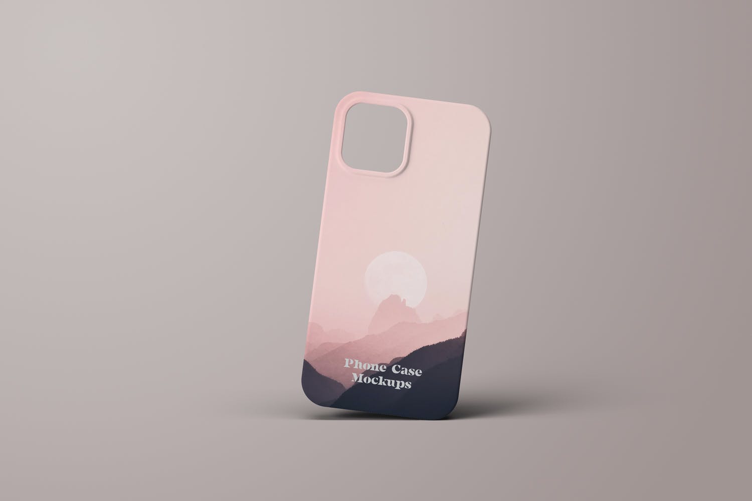 苹果手机壳图案设计PSD样机素材 Phone Case Mockups