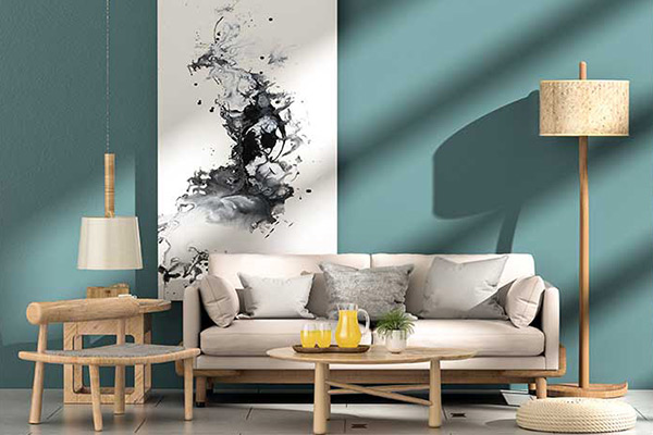 C4D工程-室内场景OC渲染工程沙发模型茶几模型