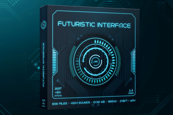 4300种科技感应用程序UI界面交互音效素材 Just Sound Effects-Futuristic Interface