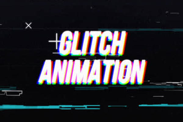 AE教程-制作故障干扰毛刺文字标题特效动画教程 Creating Glitch Animation in After Effects