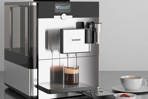 C4D模型-咖啡机模型咖啡杯模型厨房电器模型