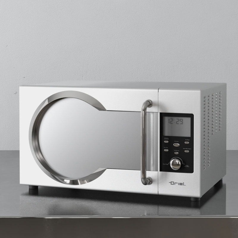 C4D模型-电烤箱模型微波炉模型电器3D模型