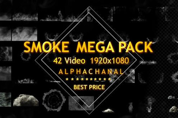 视频素材-42个高清烟雾动画特效素材