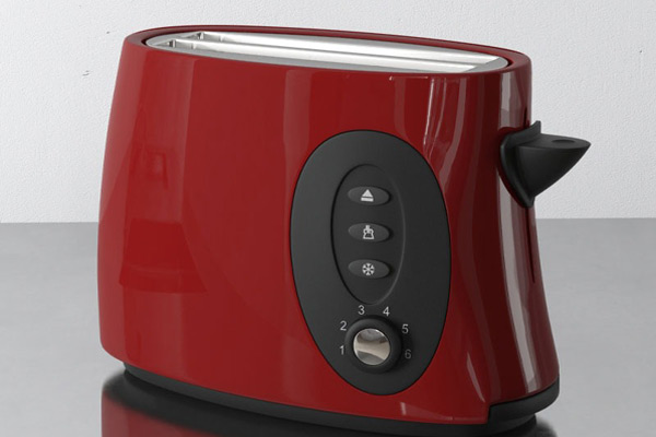 C4D模型-烤面包机模型电器模型