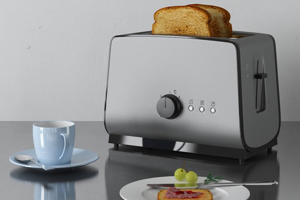 C4D模型-烤面包机模型咖啡杯模型吐司模型