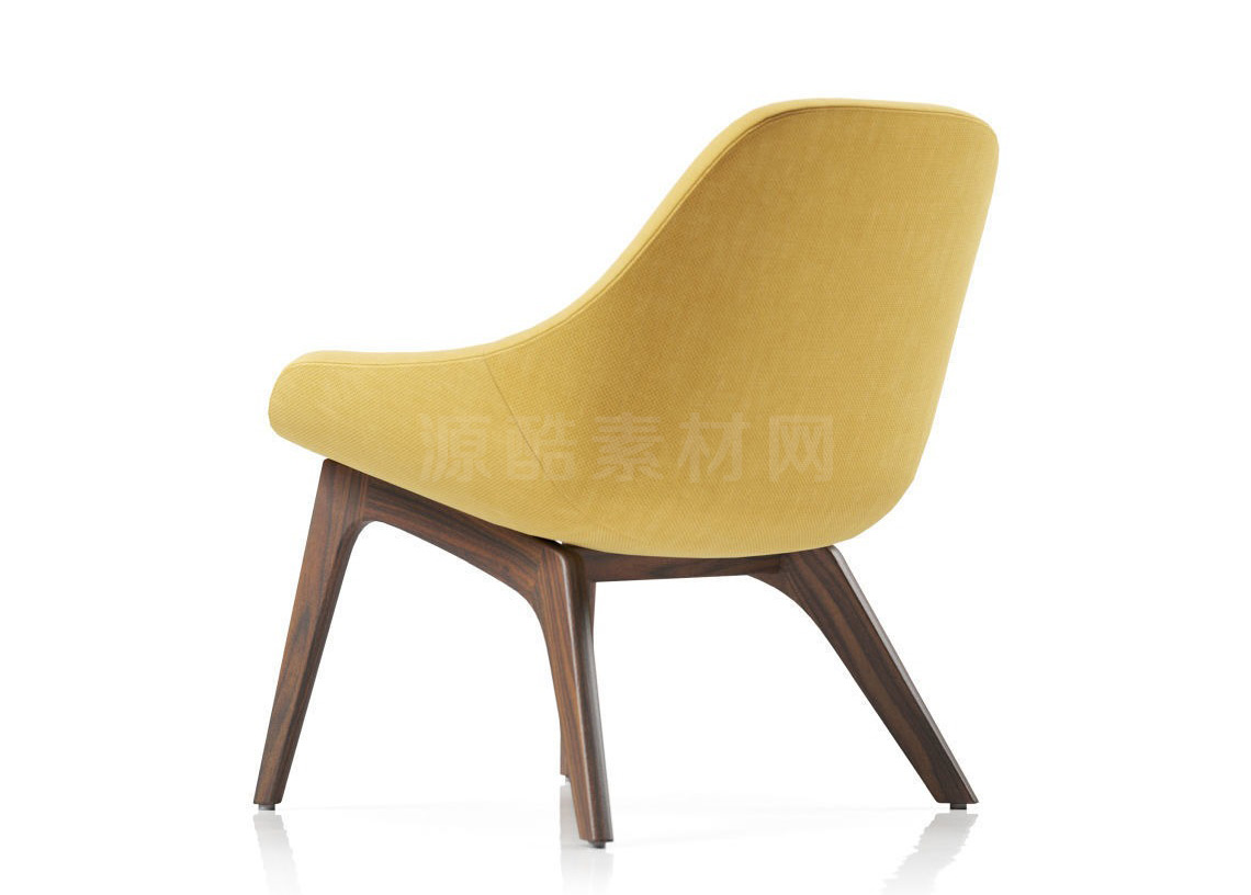 C4D模型-椅子模型单人椅模型