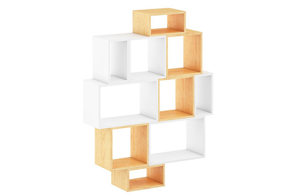 C4D模型-置物架模型收纳架模型