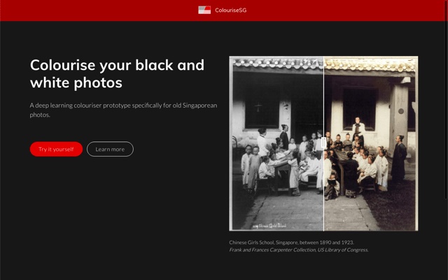 让黑白老照片变成彩色，这个人工智能网站免费帮黑白照快速上色！