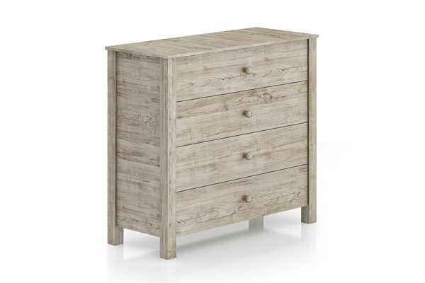 床头柜模型柜子C4D模型下载