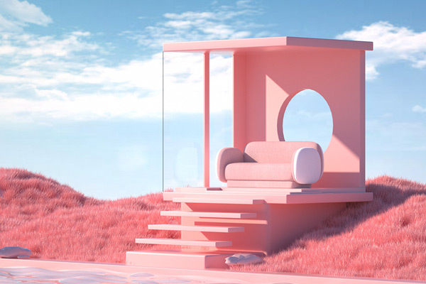 C4D工程-沙发场景渲染OC工程沙发场景模型沙发模型