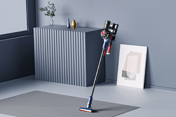 C4D工程-吸尘器产品场景渲染OC工程吸尘器模型