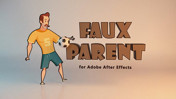 AE脚本-图层属性父子链接变换MG动画工具 Faux Parent v1.1 +使用教程
