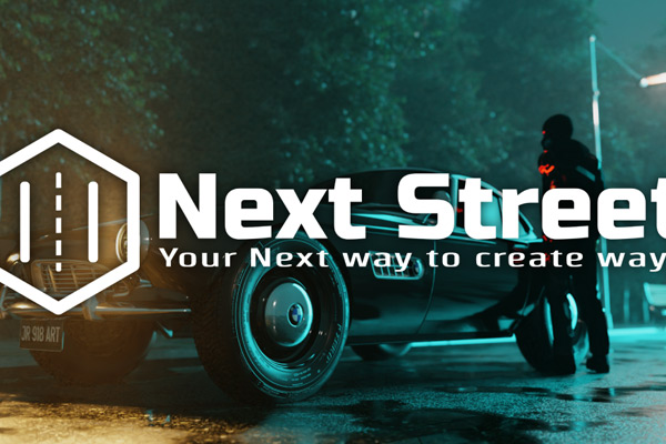 Blender插件-城市街道生成器 Next Street V2.0.9