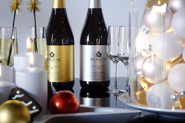 C4D工程-圣诞节场景渲染OC工程香槟模型圣诞装饰品模型