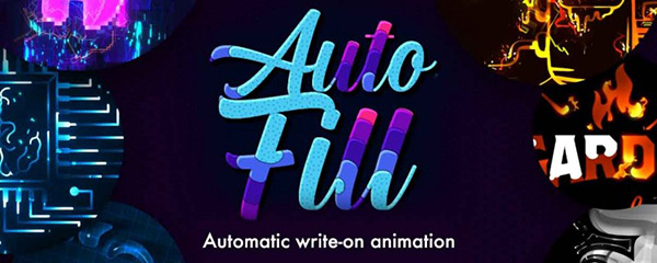 AE插件-图层自动填充生长动画插件 AutoFill V1.1.6 Win/Mac中文汉化版