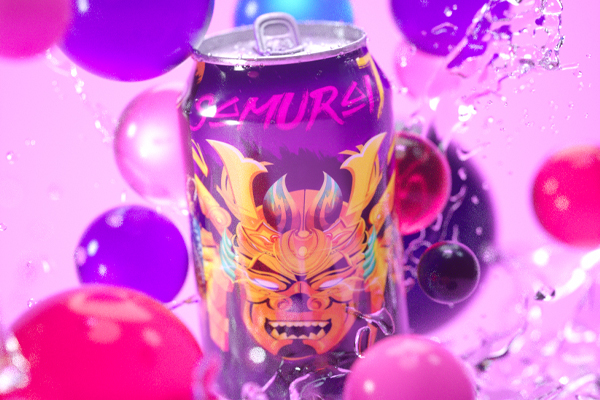 C4D工程-易拉罐水流场景OC渲染工程易拉罐模型场景模型