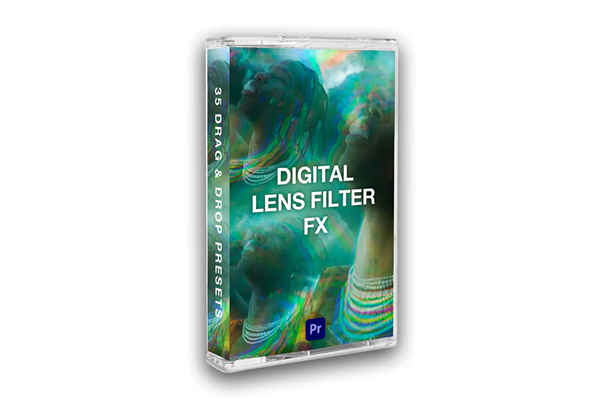 PR模板-35种PR梦幻棱镜折射效果预设 DIGITAL LENS FILTER FX