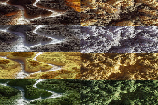 10个山脉景观高清贴图山脉贴图地形地貌贴图 Landscape Kit – Macro