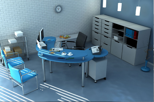 C4D工程-办公室场景Vray渲染工程办公室场景模型