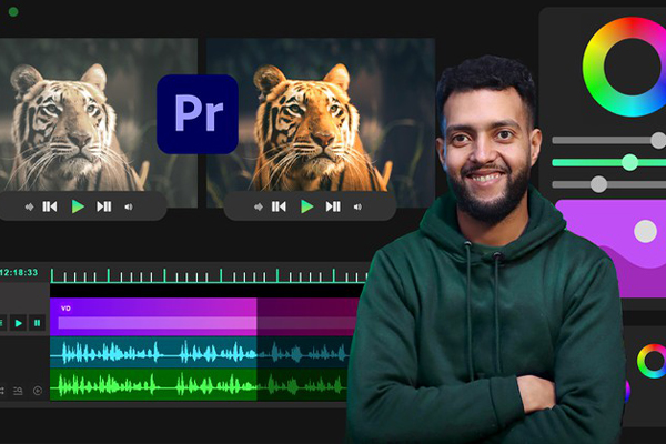PR教程-PR基础视频调色教程（英语无字幕） Introduction To Color Correction & Grade In Premiere Pro